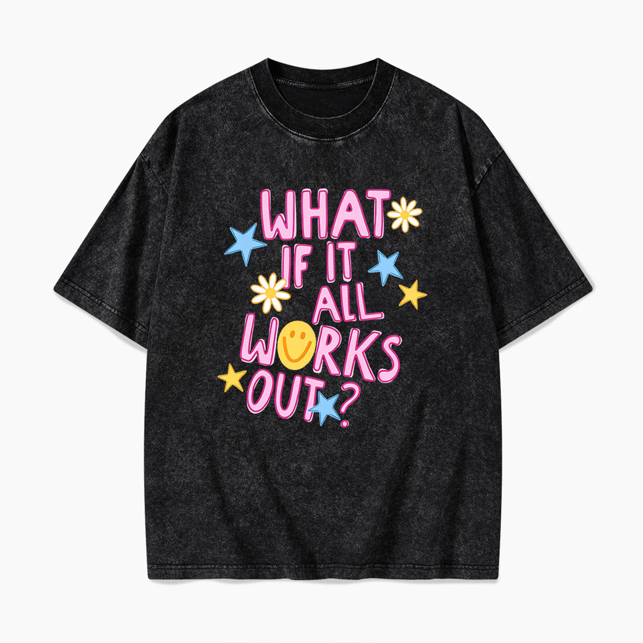 What If It All Works Out Washed Tees