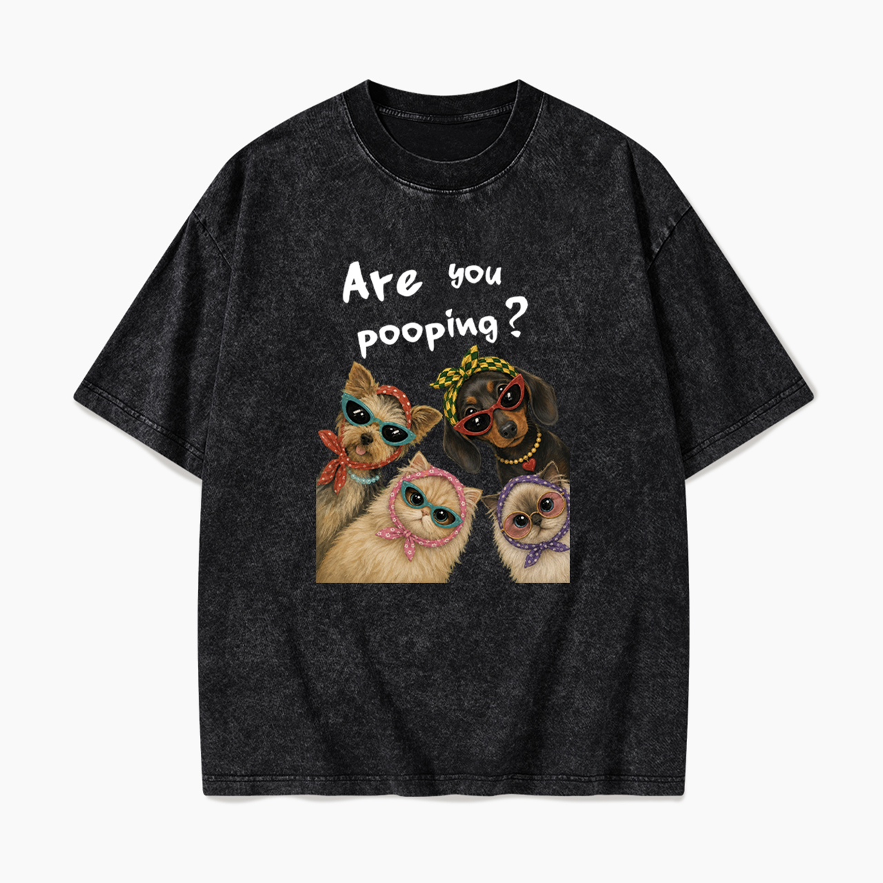 Are You Pooping Washed Tees