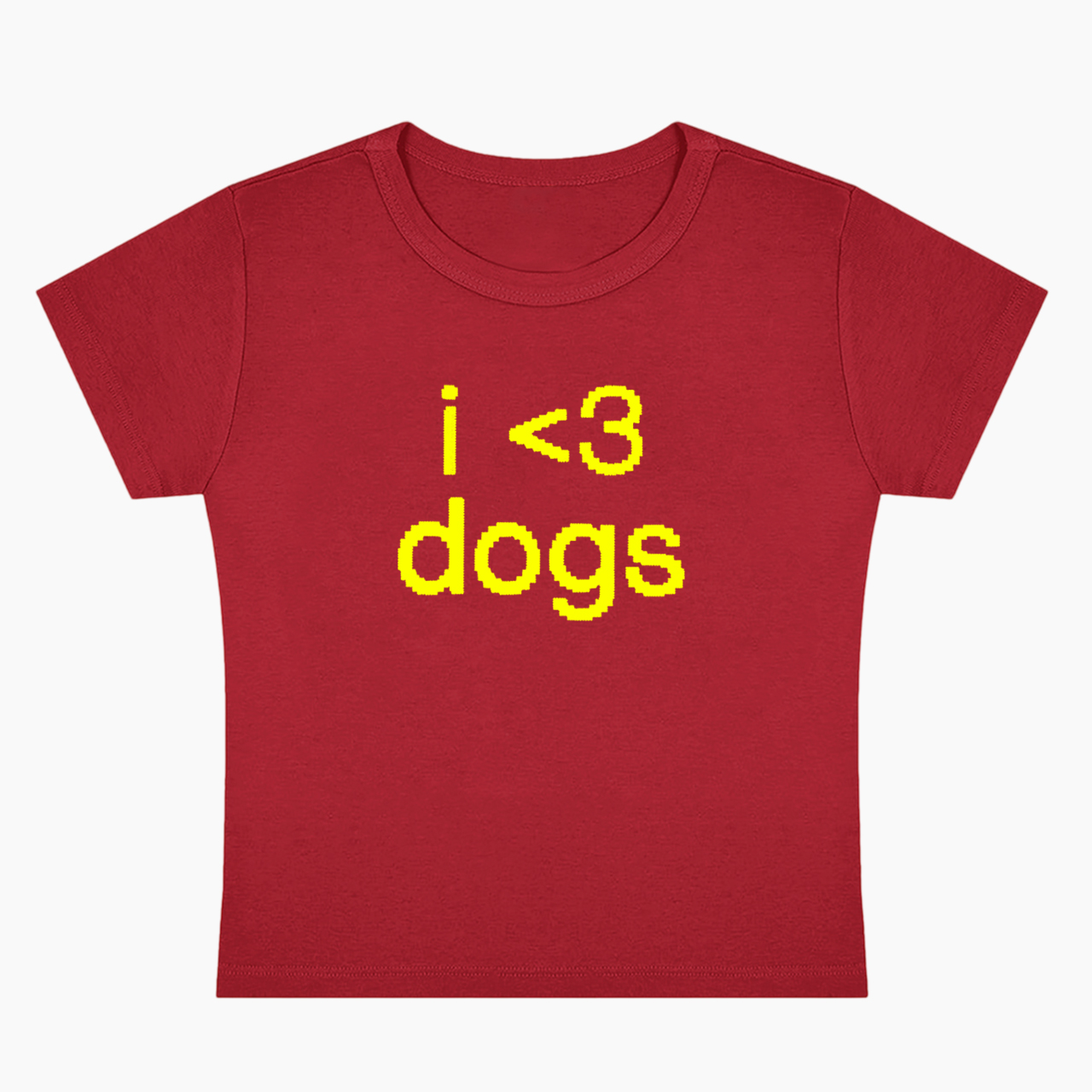 I Love Dogs Dog Lover Baby Tee