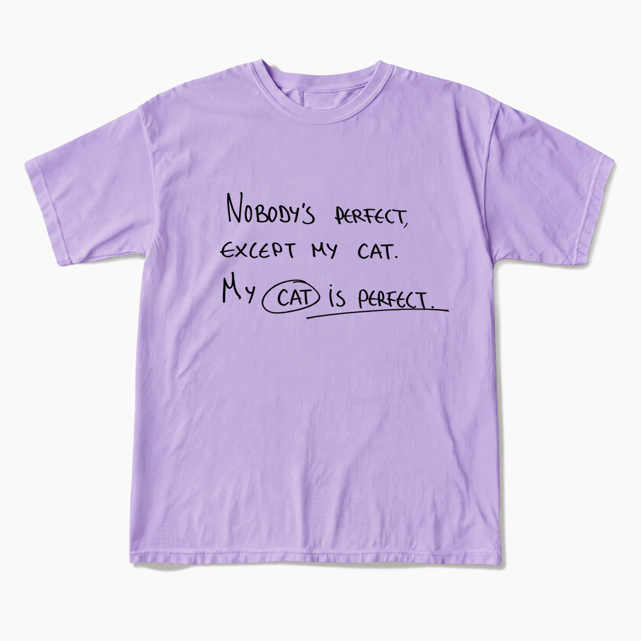 My Cat Is Perfect T Shirts
