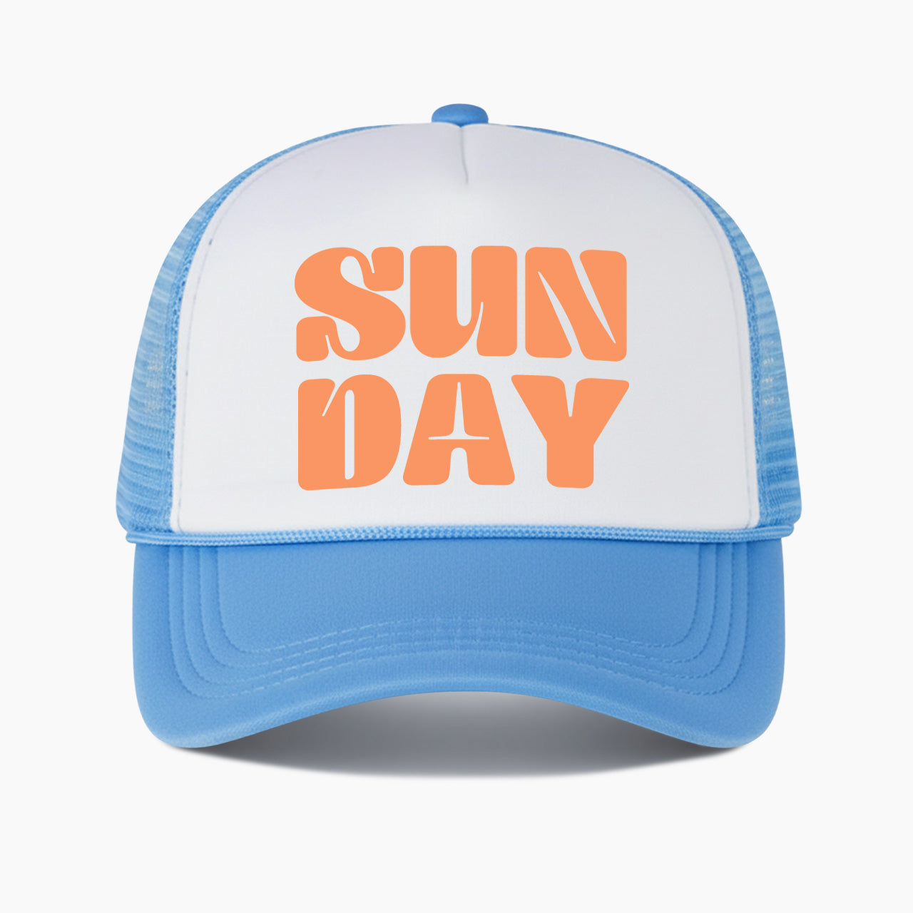Sunday Colorblock Trucker Hat