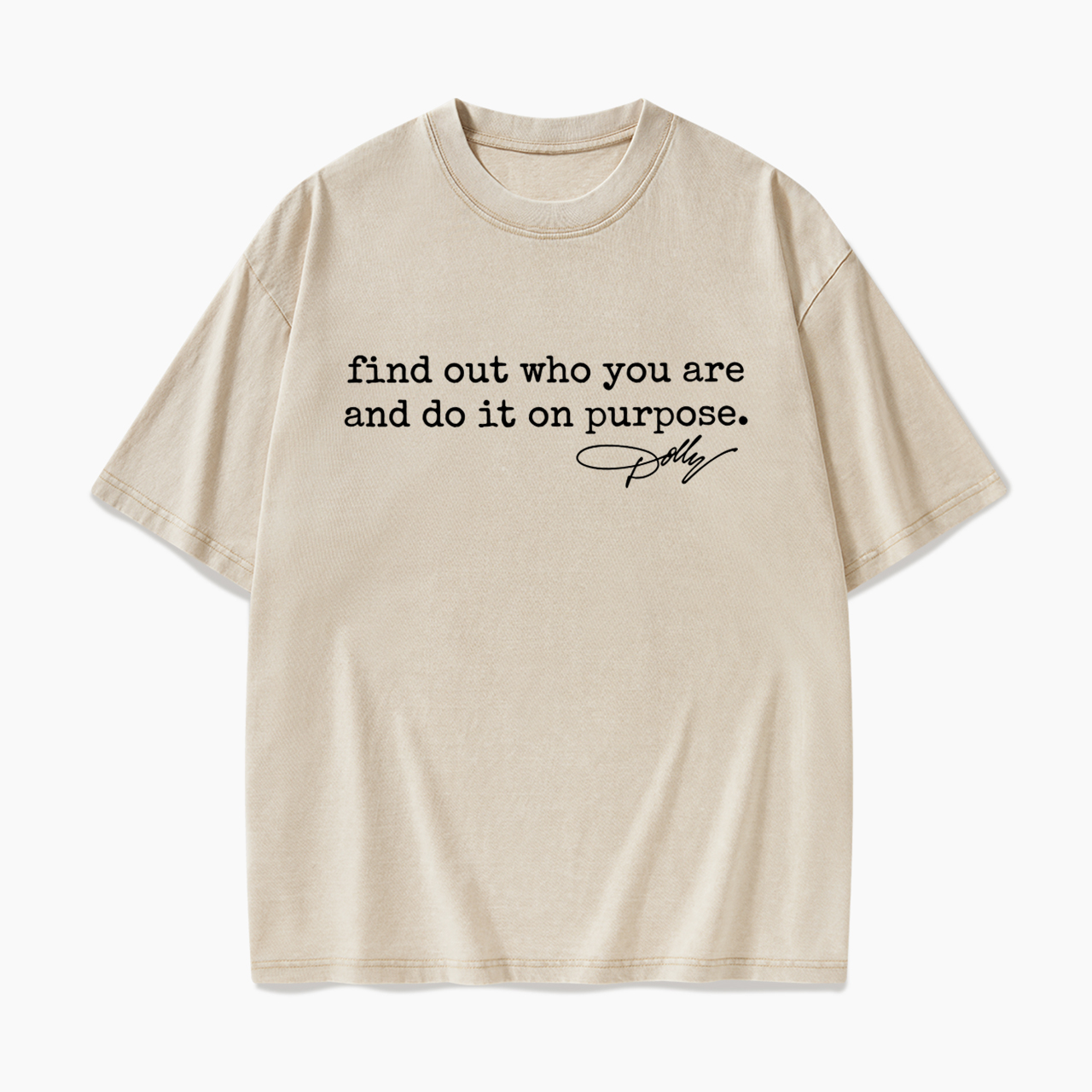 Find Out Who You Are Washed Tees
