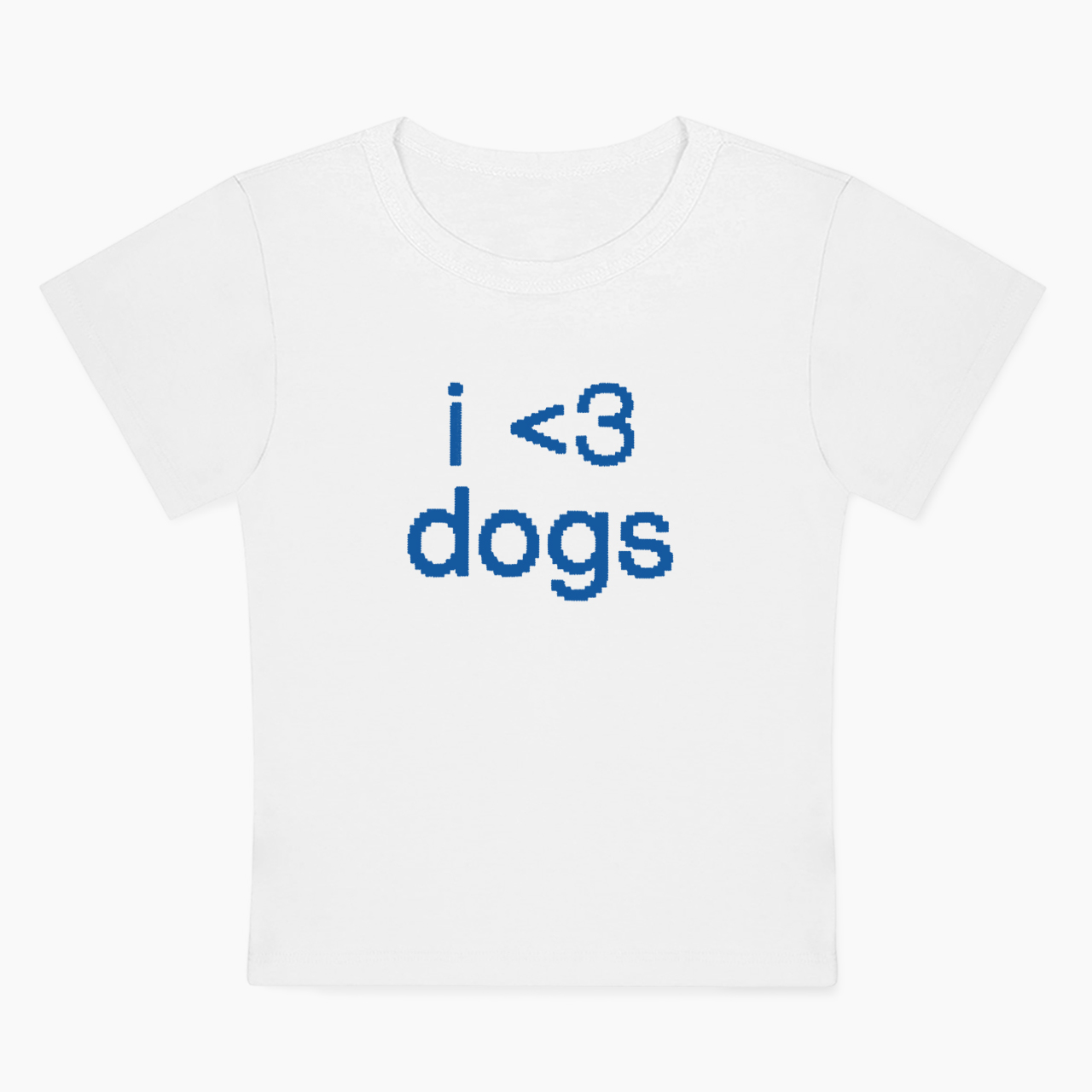 I Love Dogs Dog Lover Baby Tee