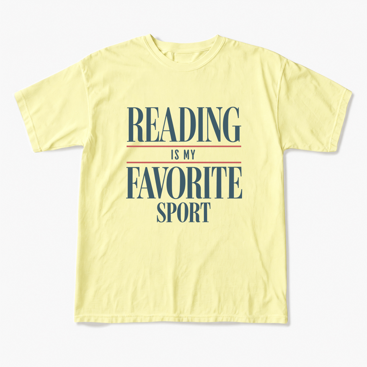 Vintage Reading Is My Favorite Sport T Shirts