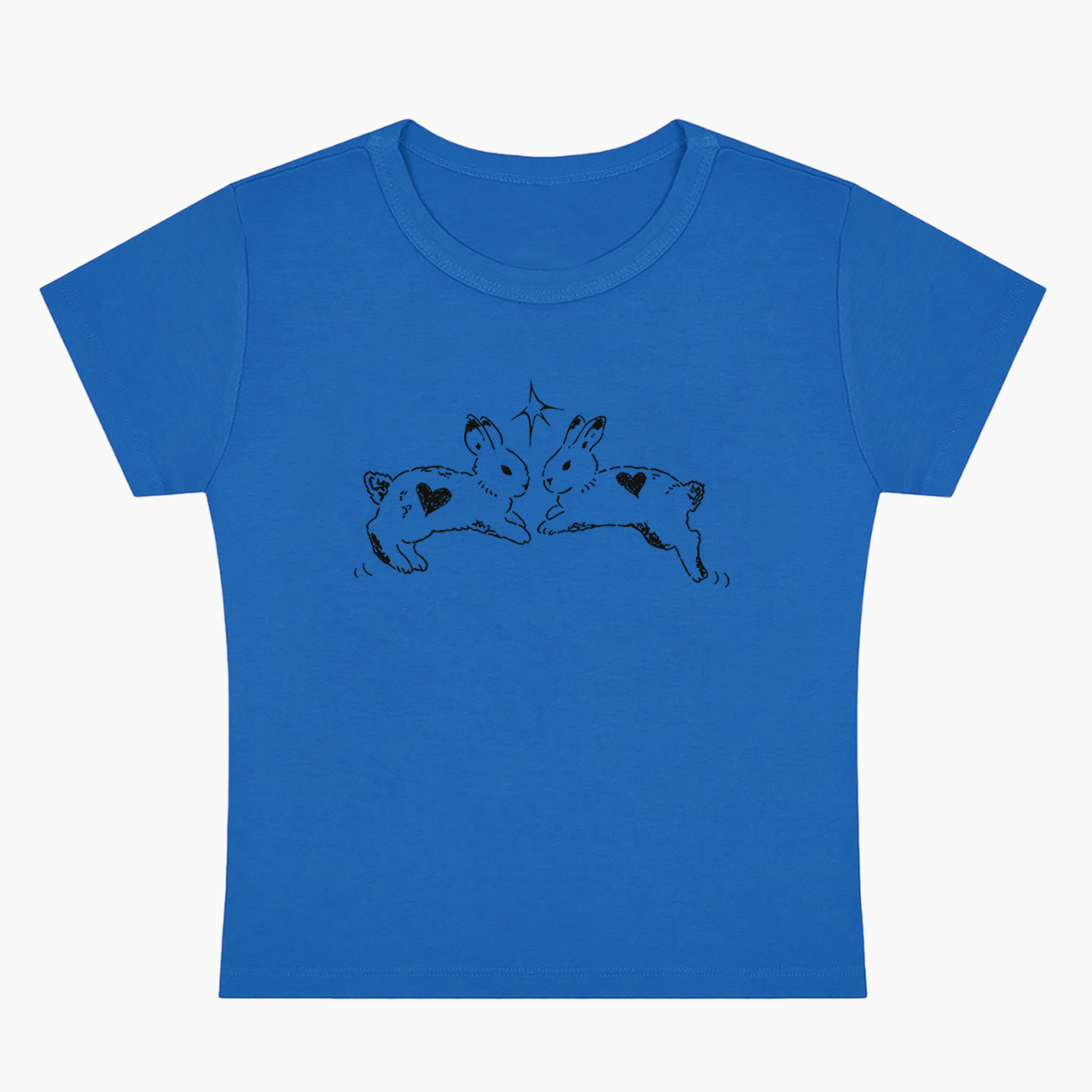 Cute Bunnies Baby Tee