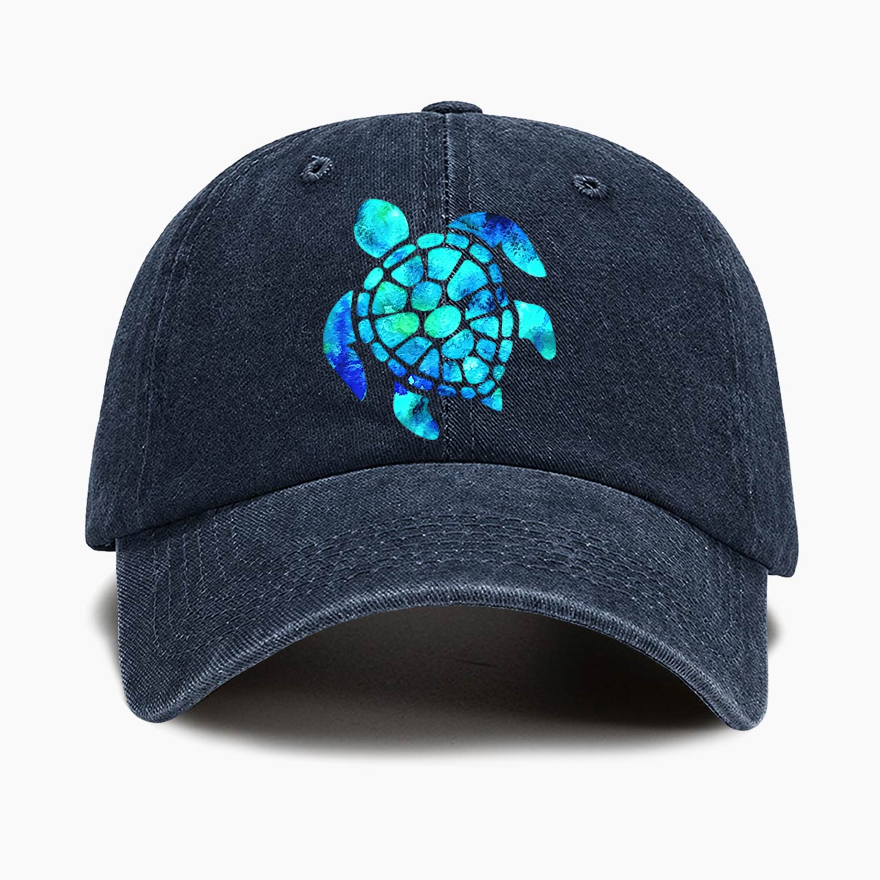 Sea Turtle Washed Baseball Cap