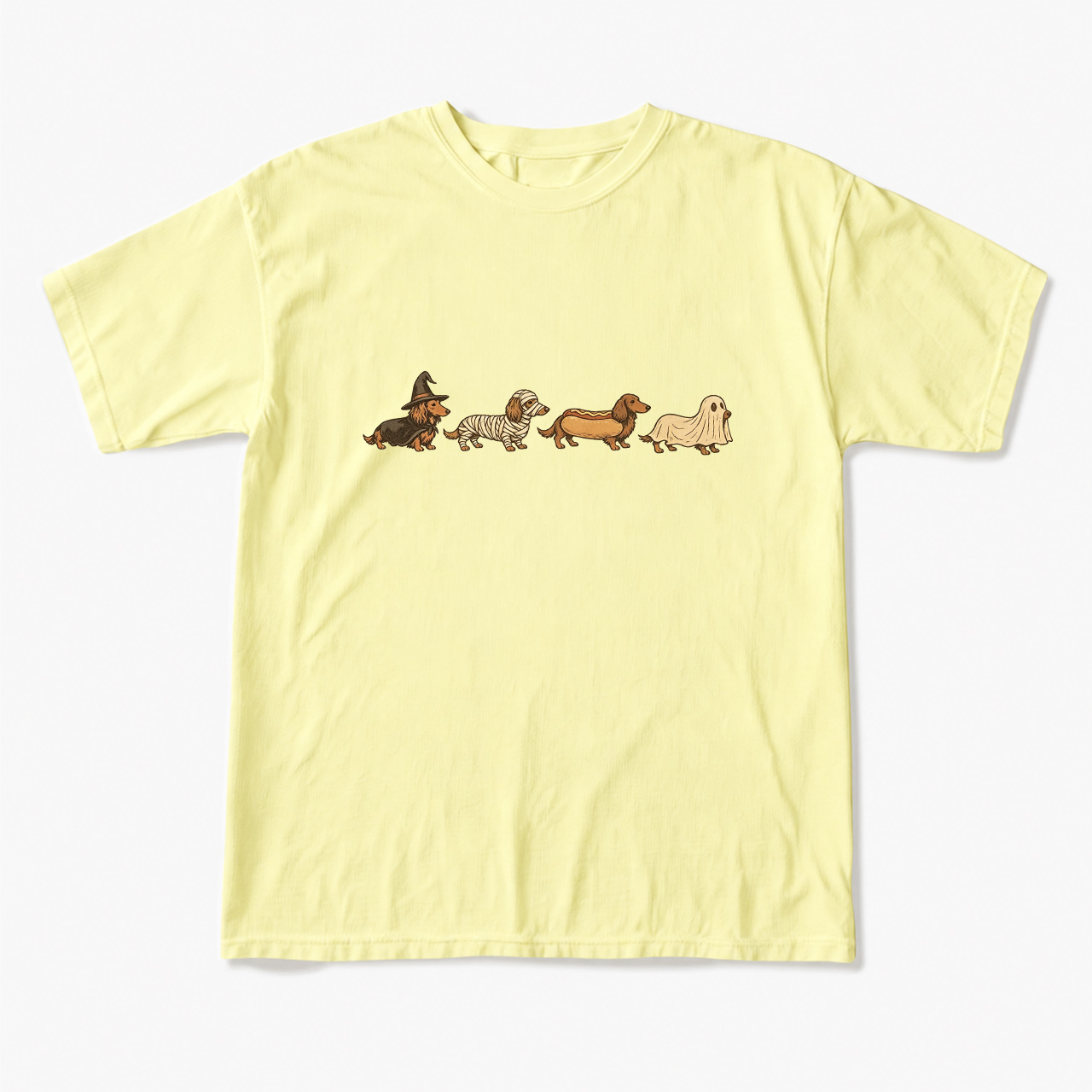 Spooky Dachshund Halloween T Shirts