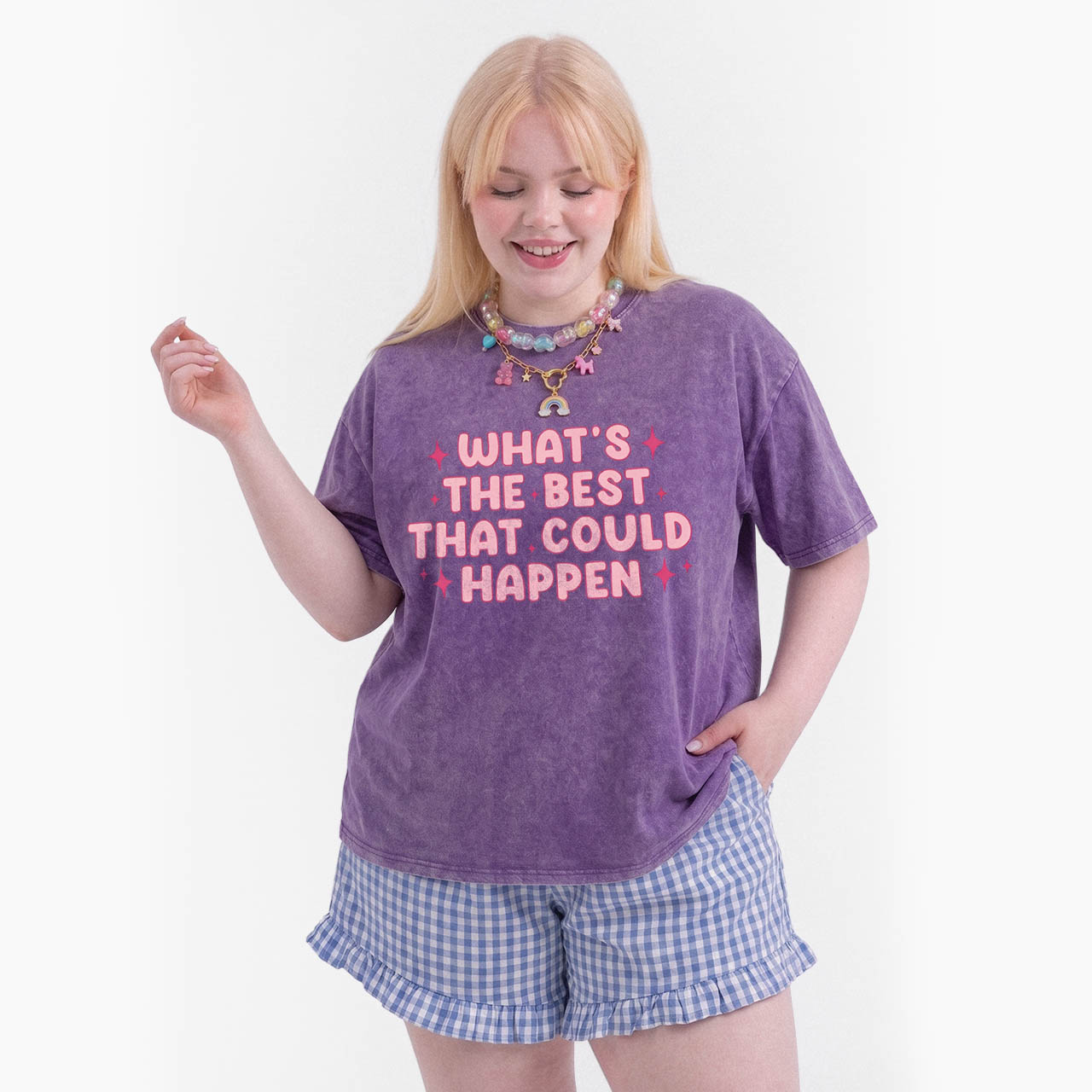 What is the Best That Could Happen Washed Tees