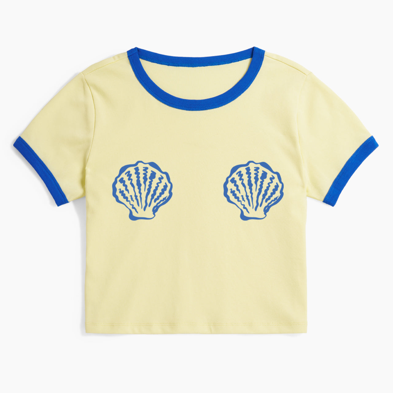 Sunny Seashell Ringer Tee