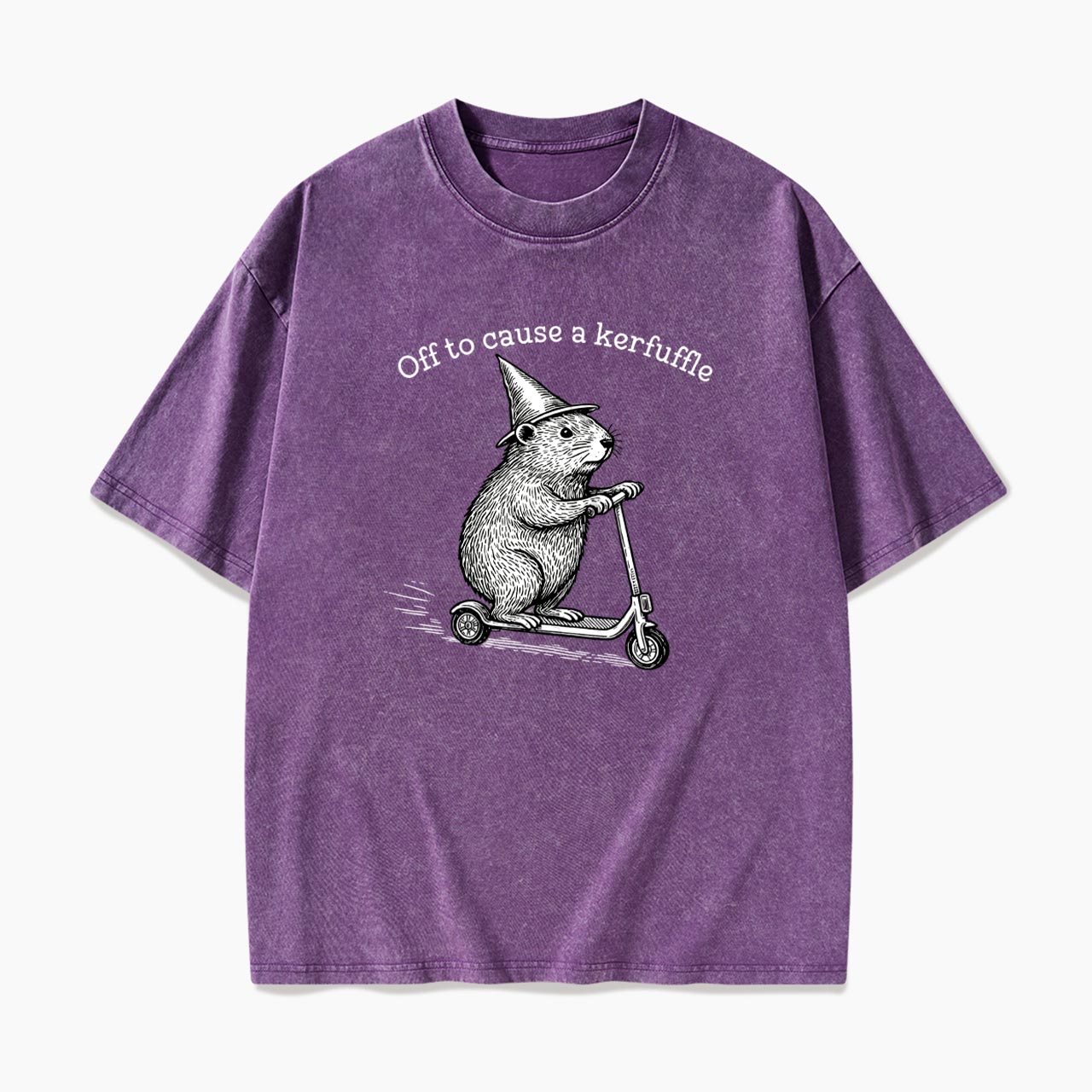 Off To Cause A Kerfuffle Washed Tees