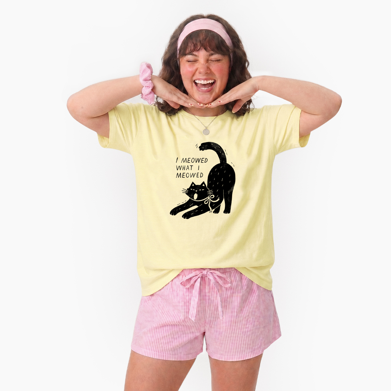 I Meowed What I Meowed T Shirts
