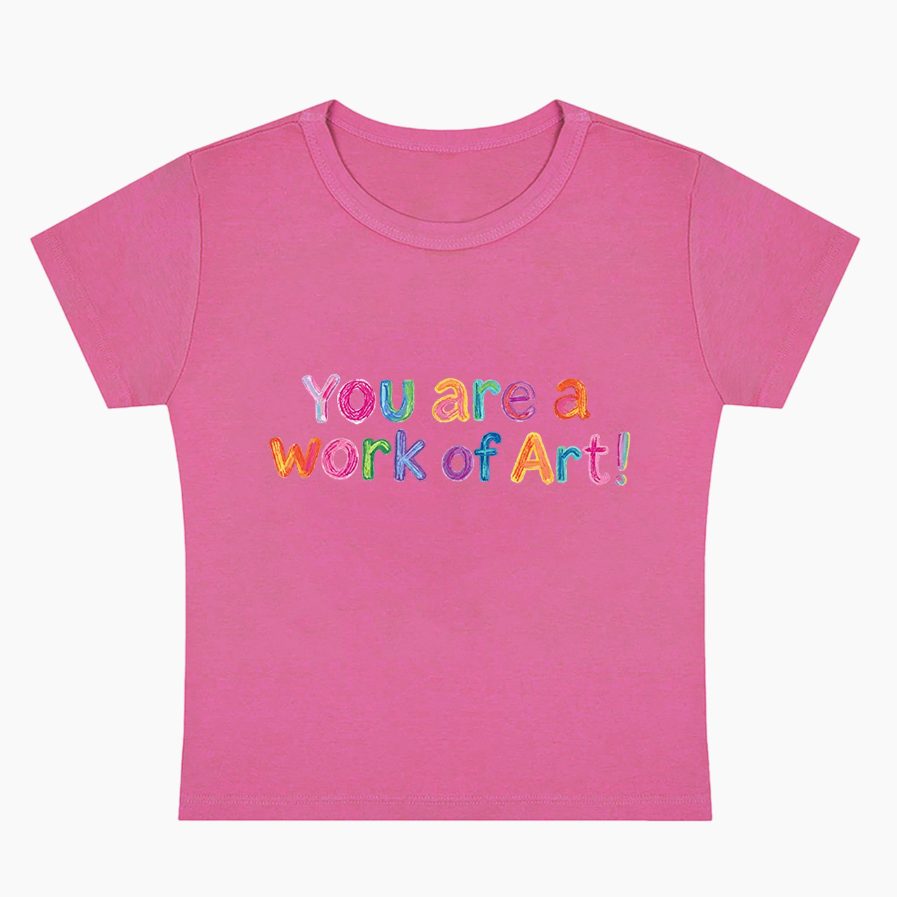 You Are A Work Of Art Baby Tee