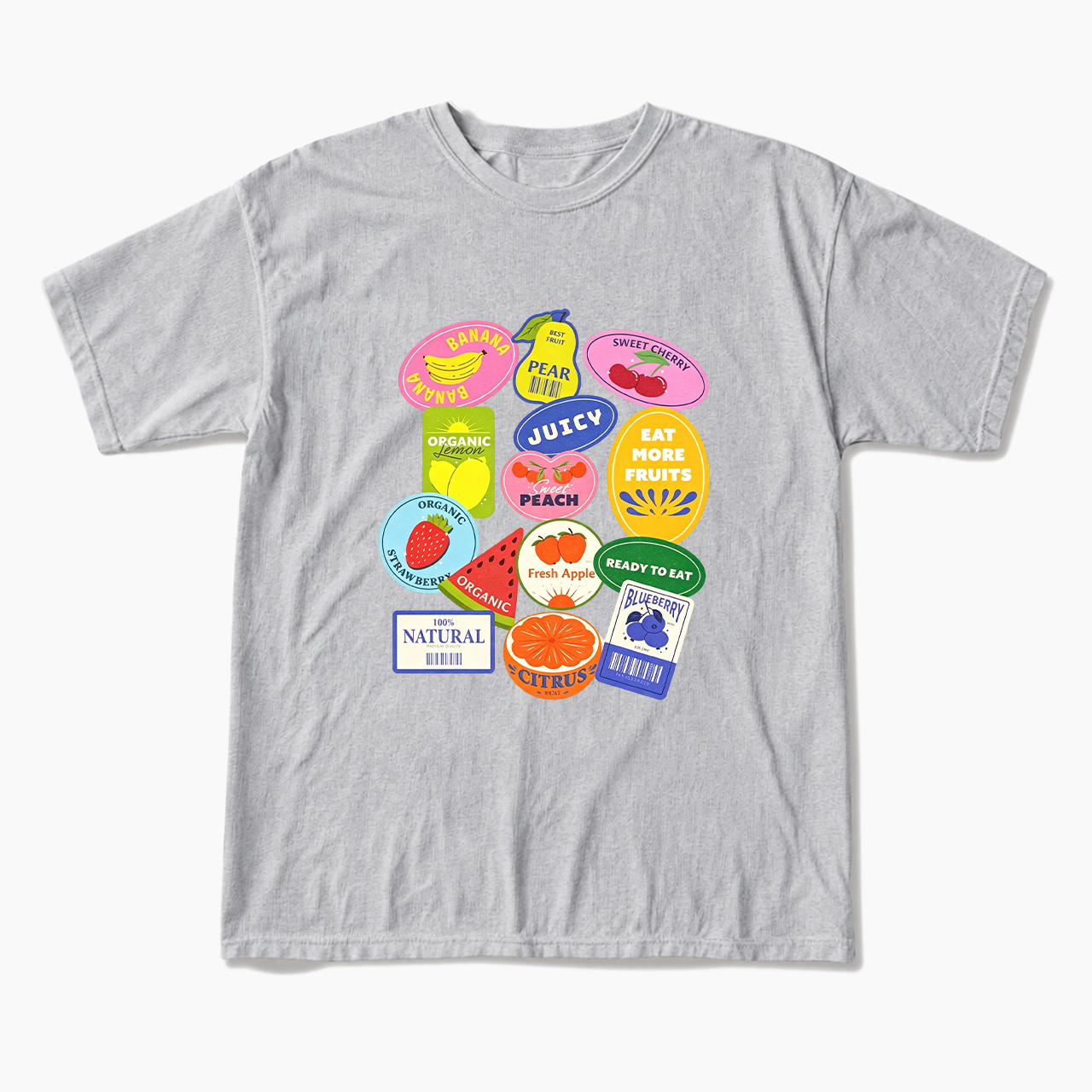 Fruit Stickers T Shirts
