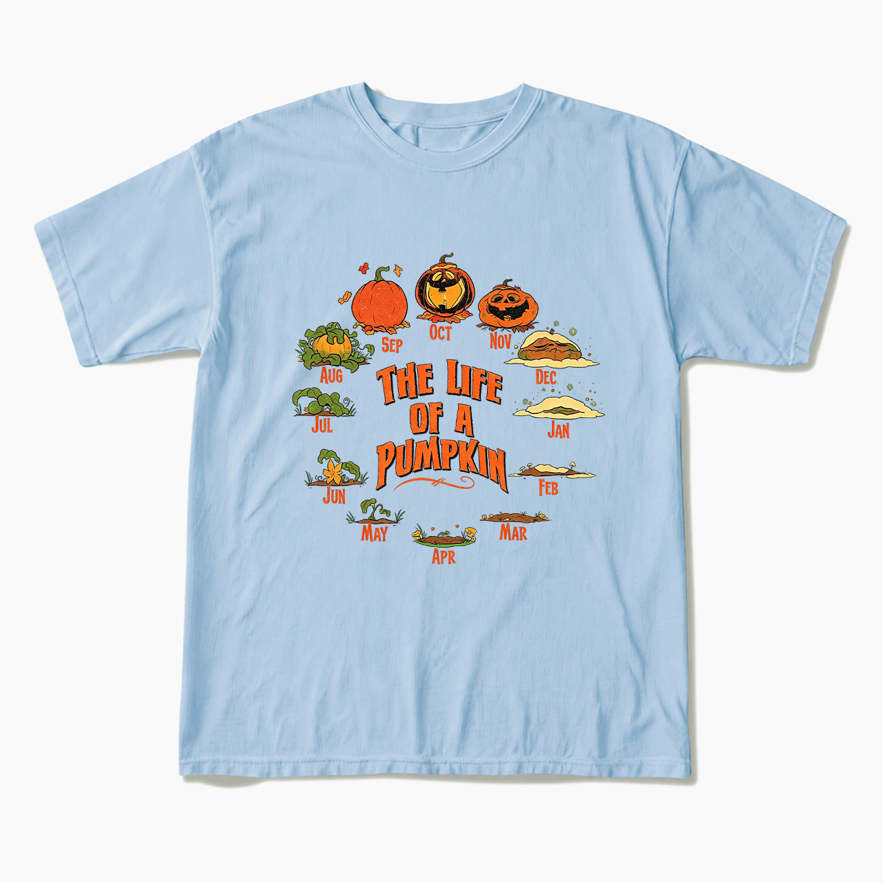 The Life of A Pumpkin Halloween T Shirts
