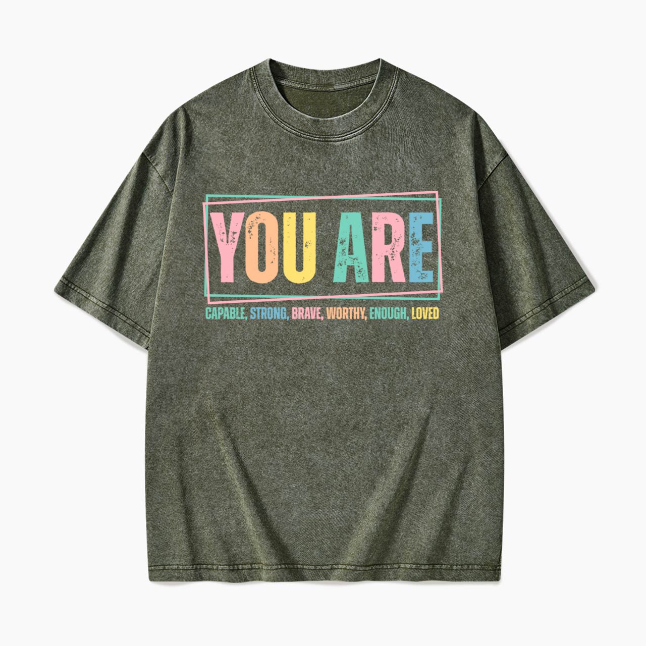 You Are Inspirational Washed Tees