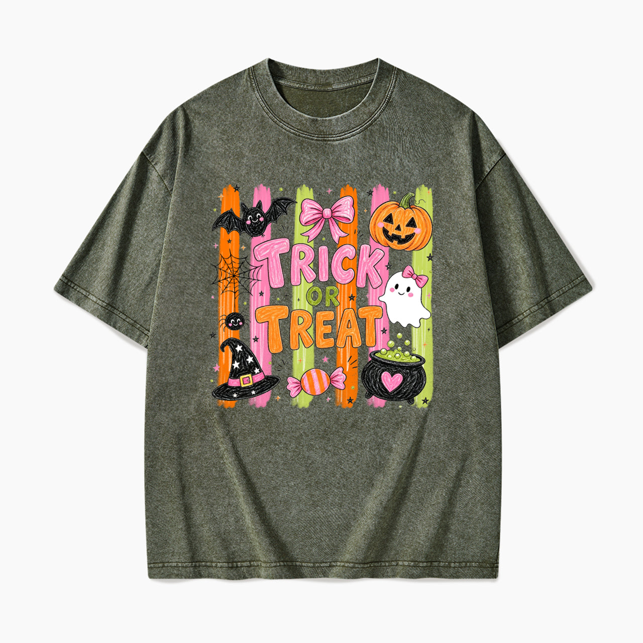 Trick or Treat Washed Tees