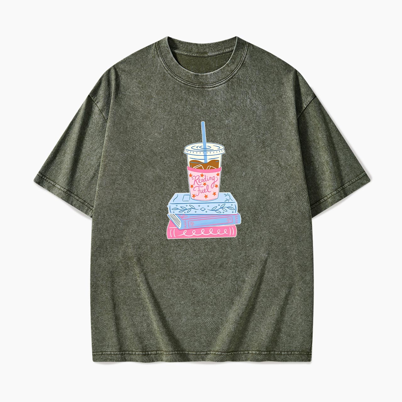Reading Fuel Washed Tees