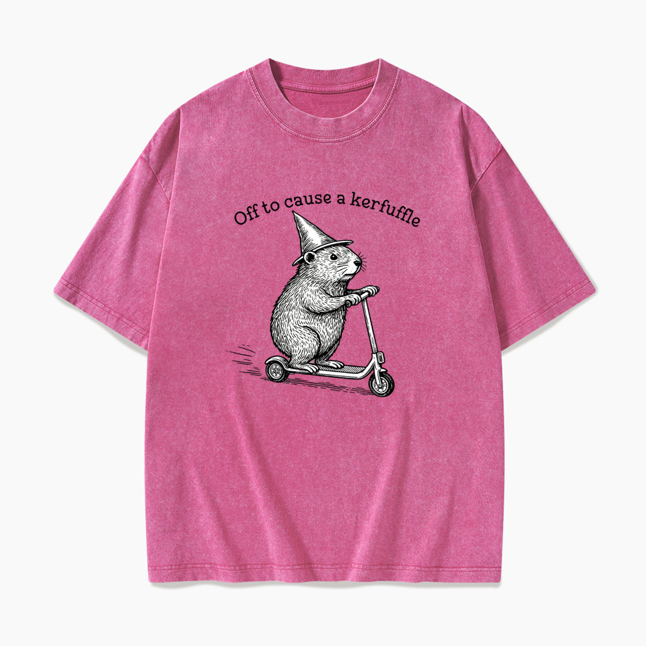 Off To Cause A Kerfuffle Washed Tees