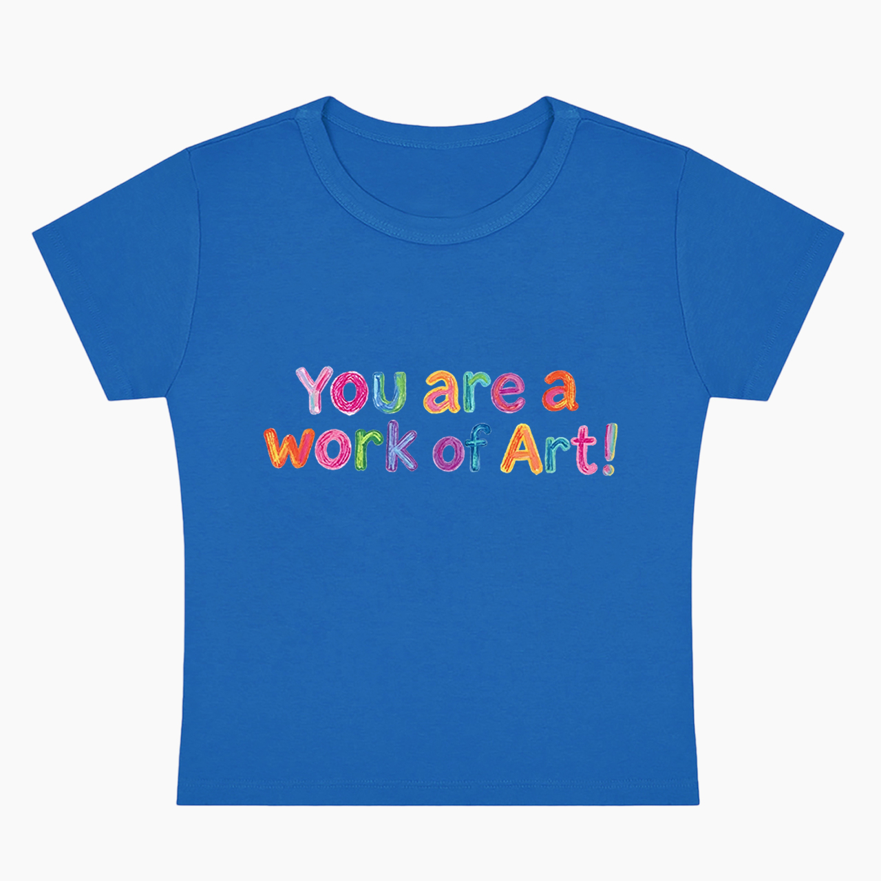 You Are A Work Of Art Baby Tee