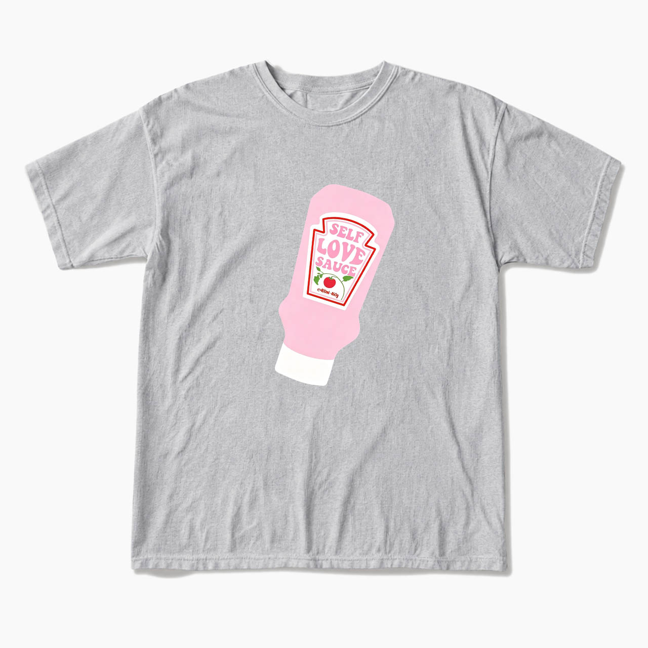 Pink Self Love Sauce Bottle T Shirts
