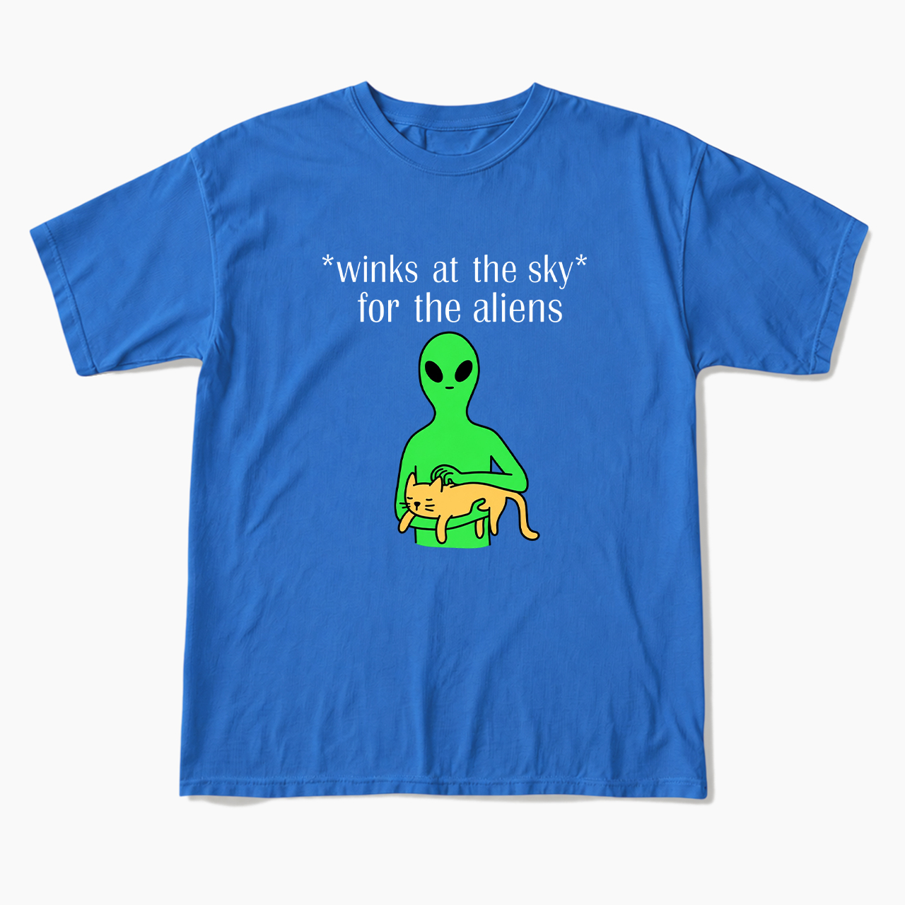 Winks At The Sky For The Aliens T Shirts