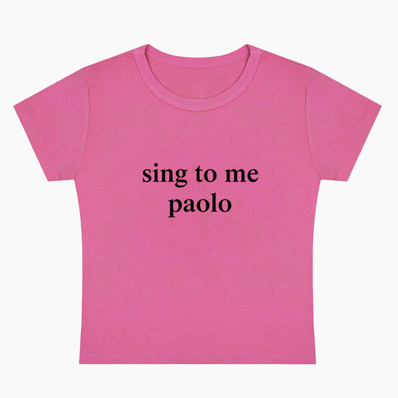 Funny Sing To Me Baby Tee