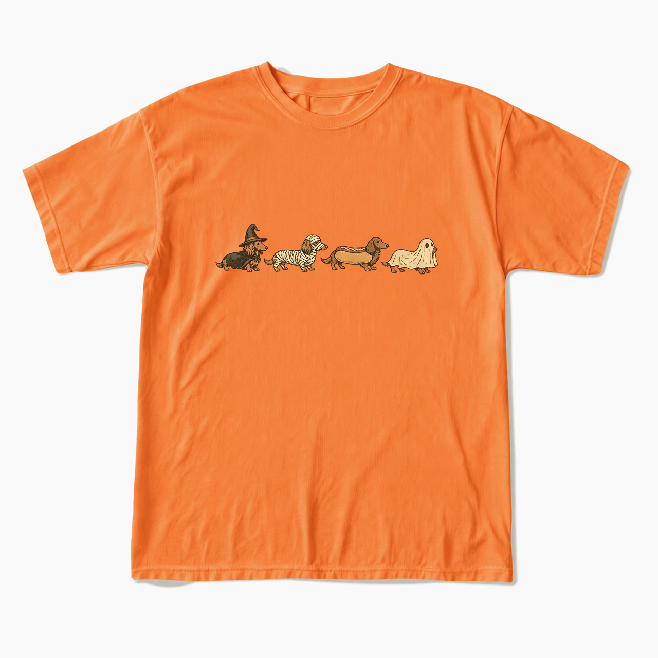 Spooky Dachshund Halloween T Shirts