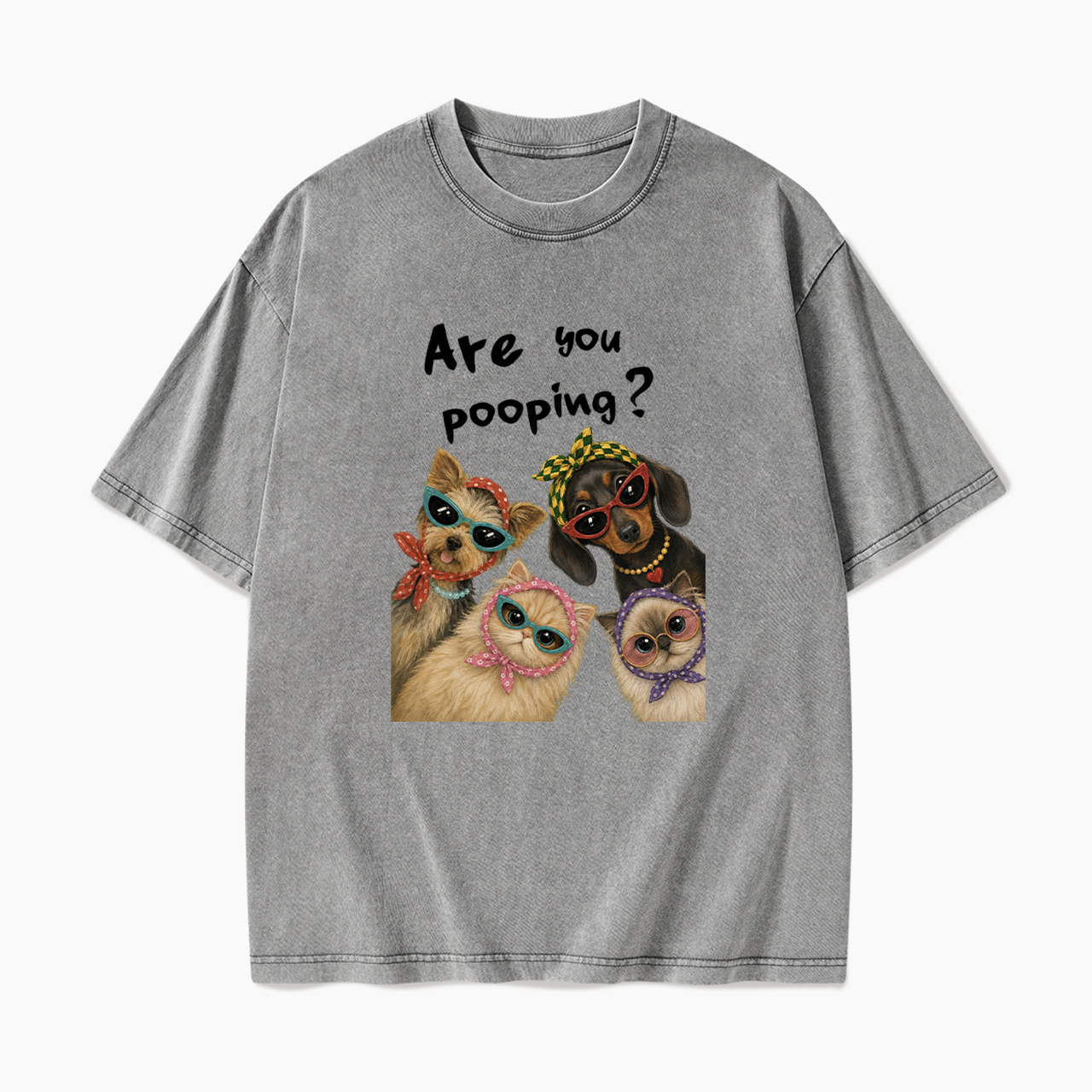 Are You Pooping Washed Tees