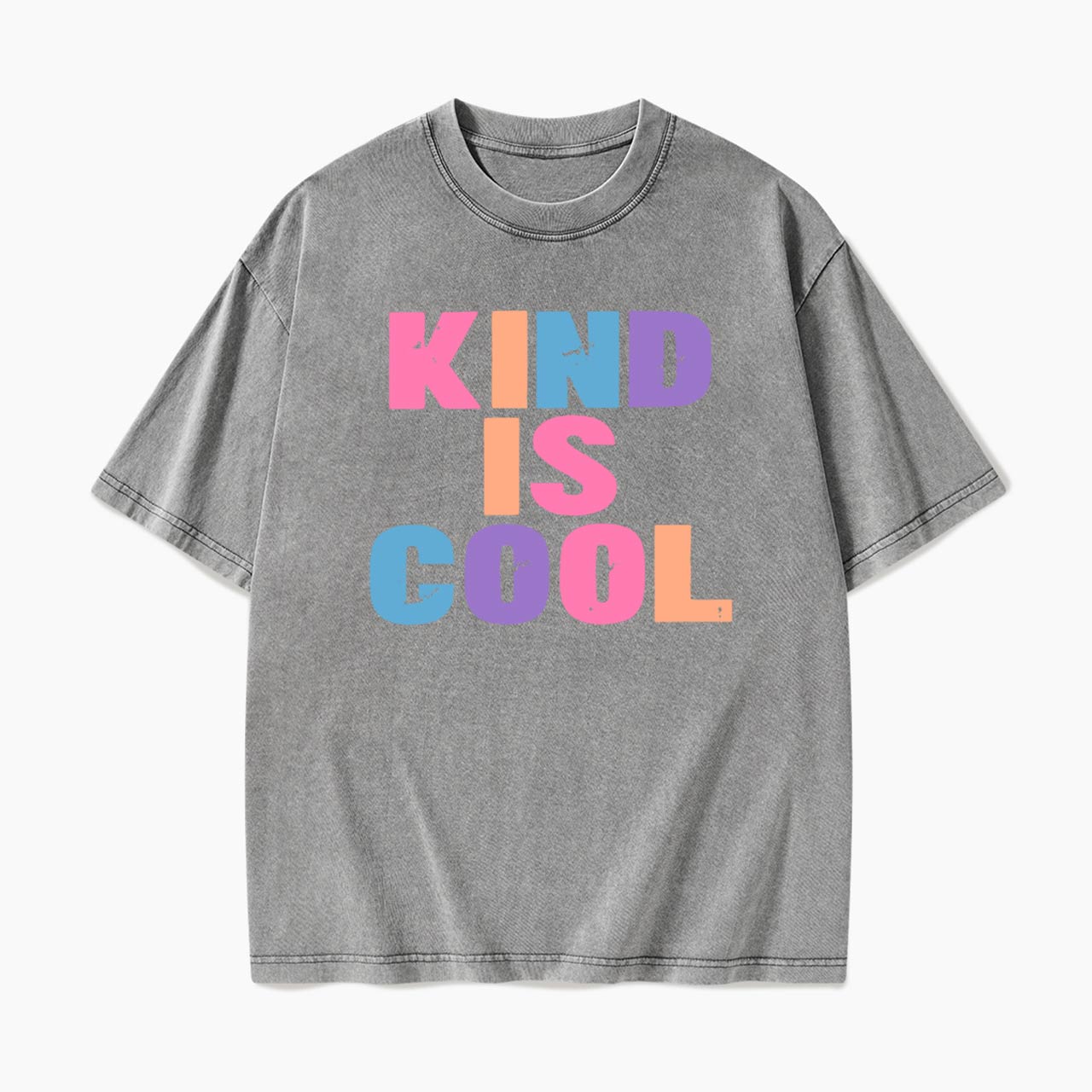 Kind Is Cool Positive Vibes Washed Tees