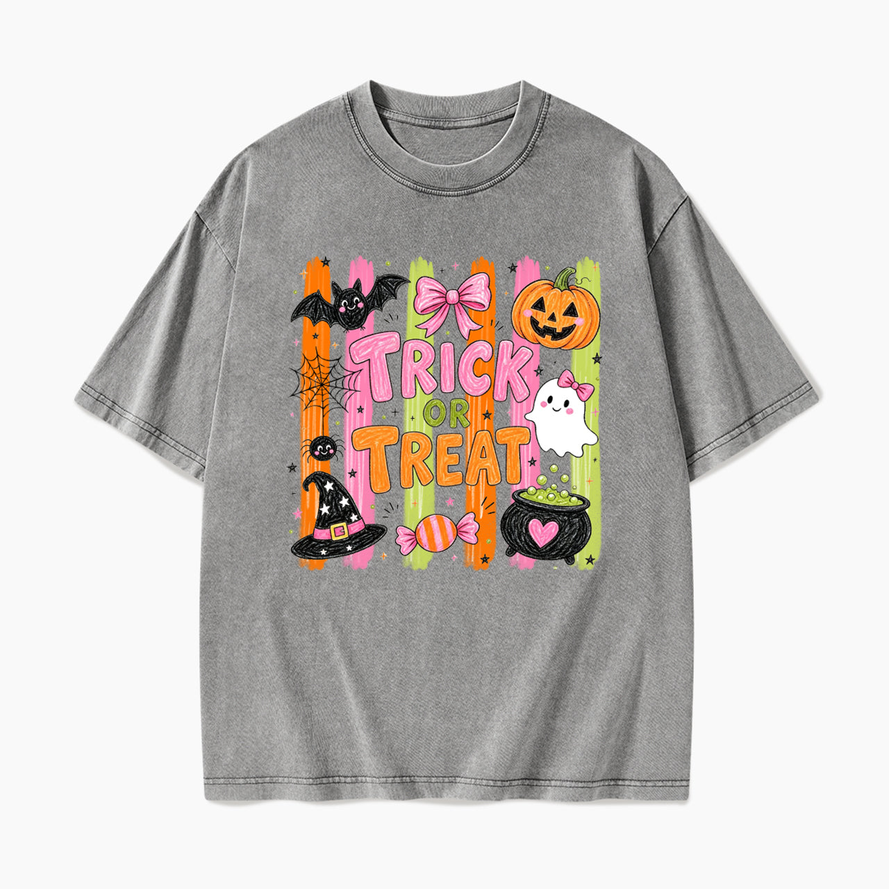 Trick or Treat Washed Tees