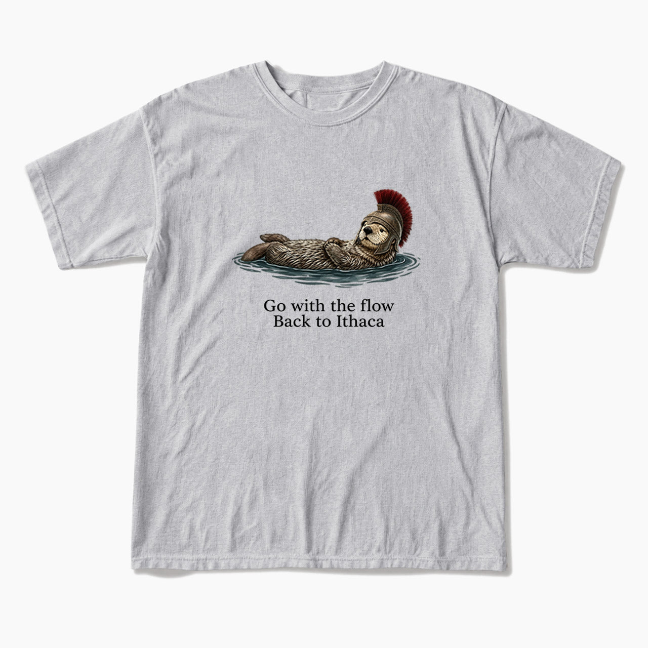 Go With The Flow Back to Ithaca T Shirts