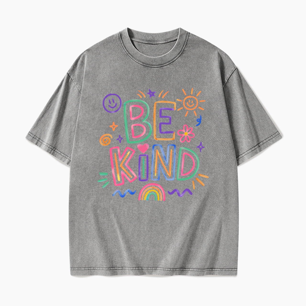 Be Kind Colors Washed Tees
