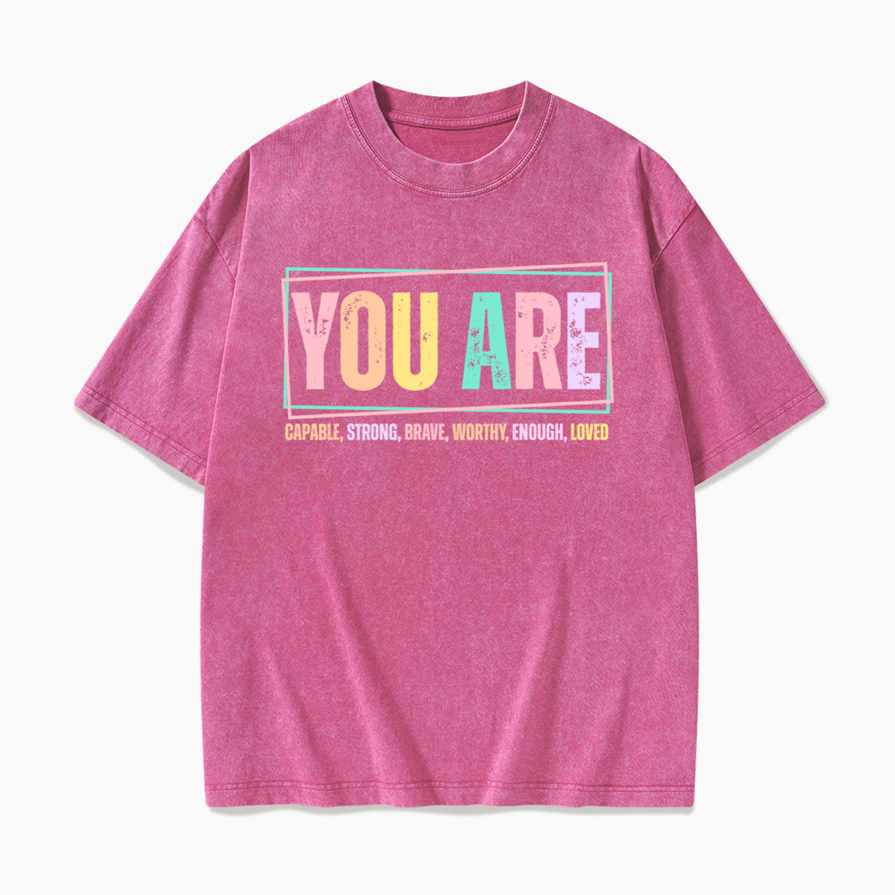 You Are Inspirational Washed Tees