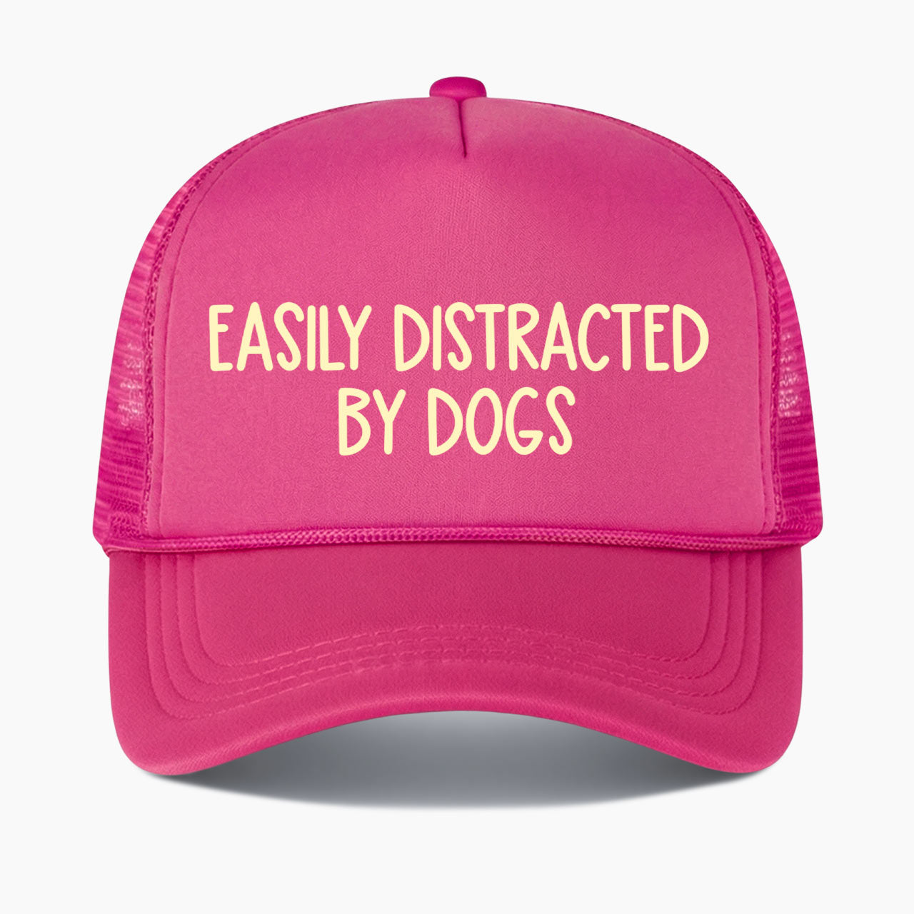 Easily Distracted by Dogs Trucker Hat