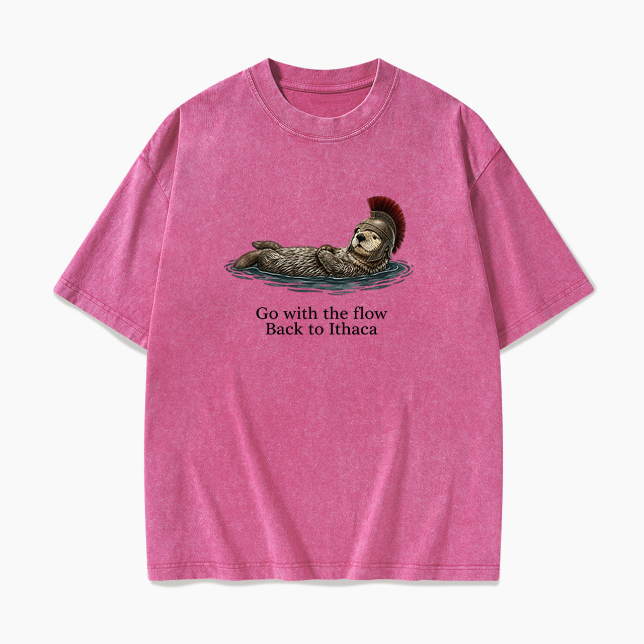 Go With The Flow Back to Ithaca Washed Tees