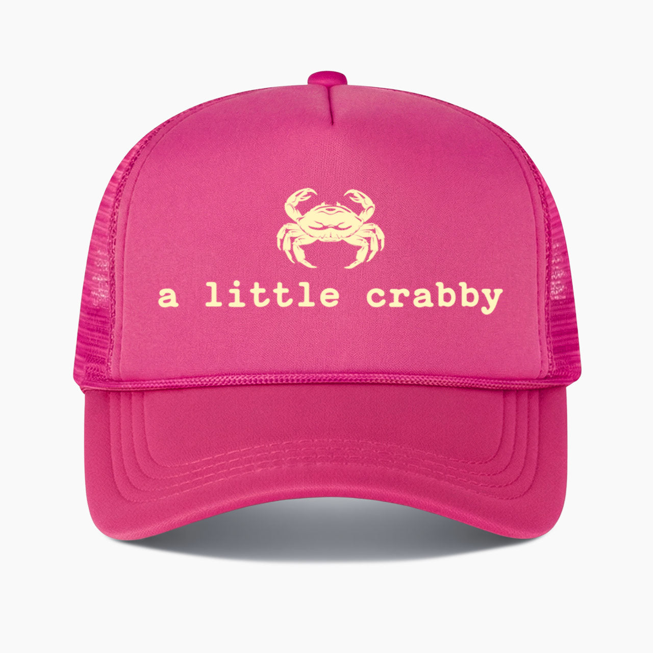 A little Crabby Trucker Hat
