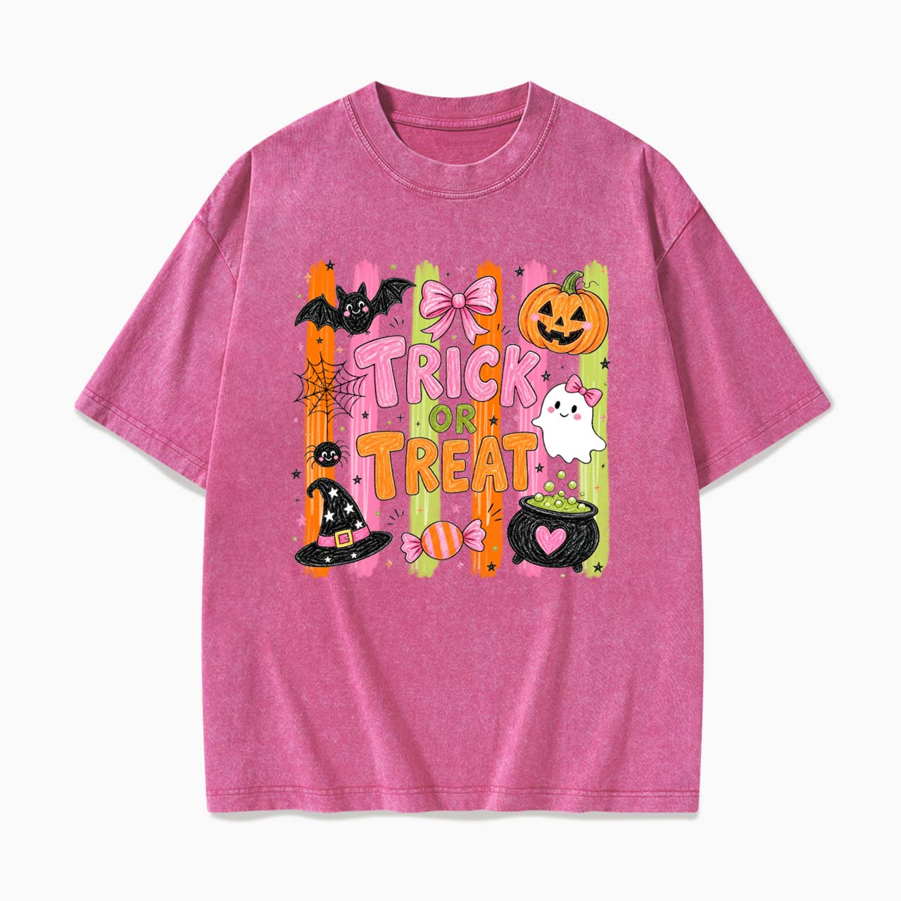 Trick or Treat Washed Tees