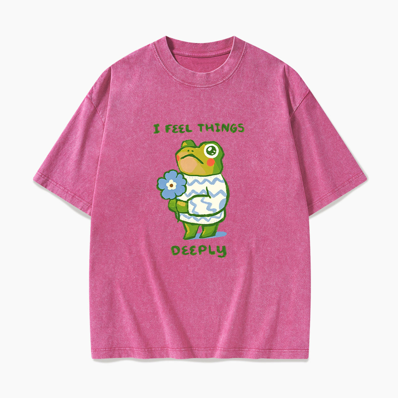 I Feel Things Deeply Washed Tees