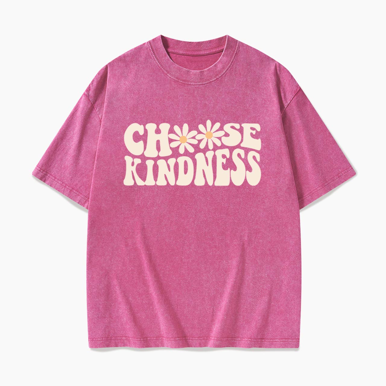 Choose Kindness Daisy Washed Tees