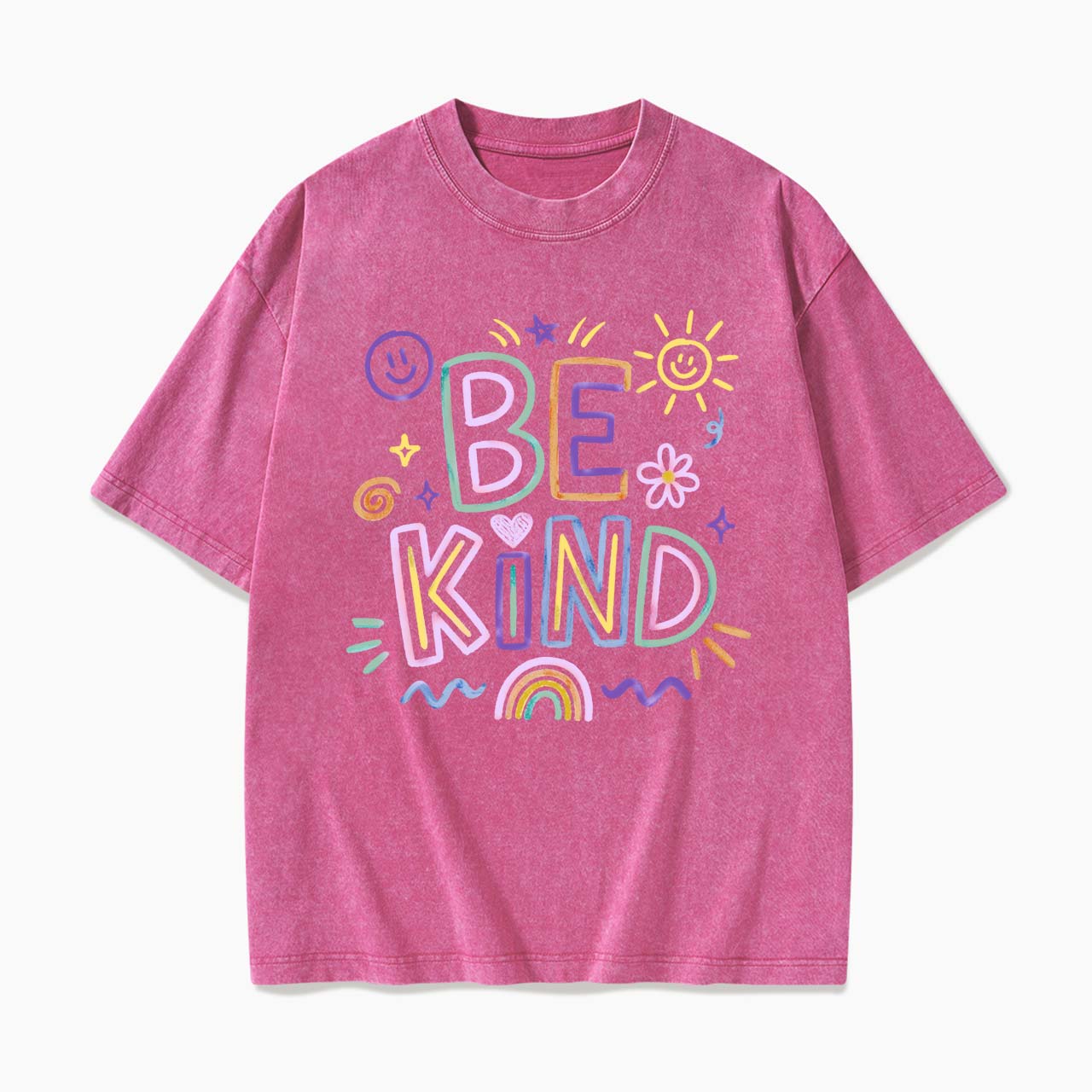 Be Kind Colors Washed Tees