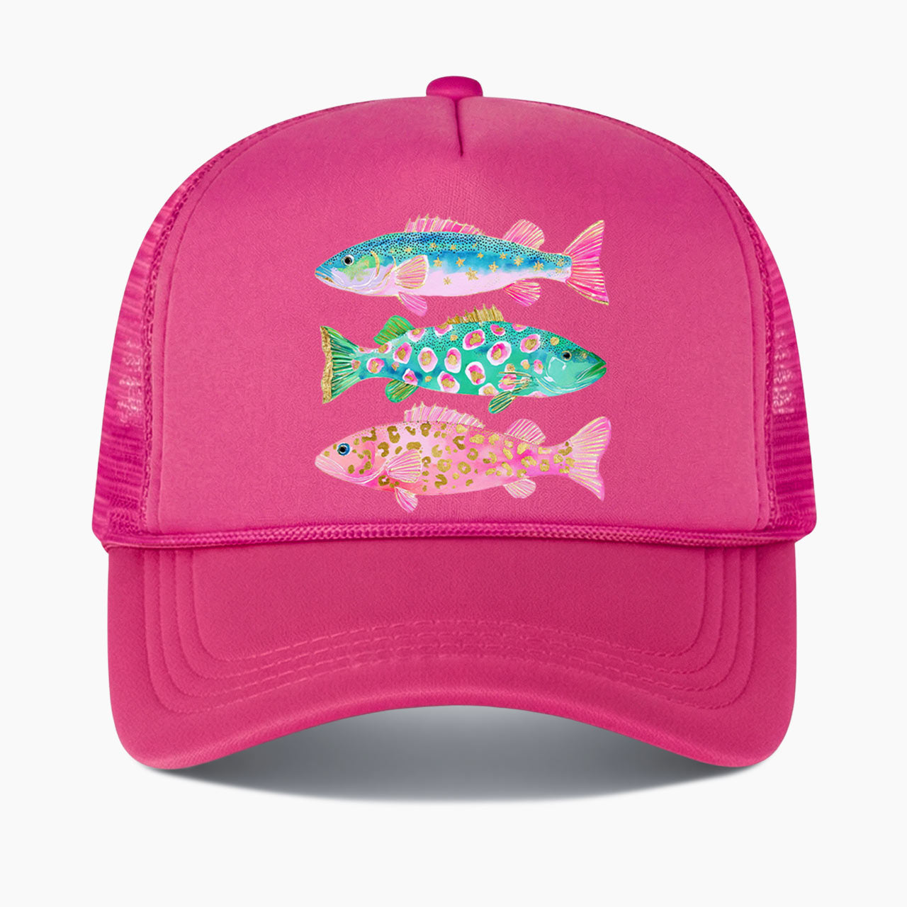 Colorful Fish Trucker Hat