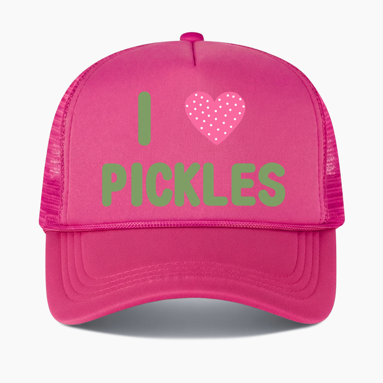 I Love Pickles Trucker Hat