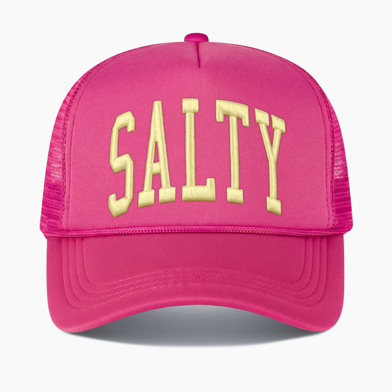 Embroidered Salty Trucker Hat