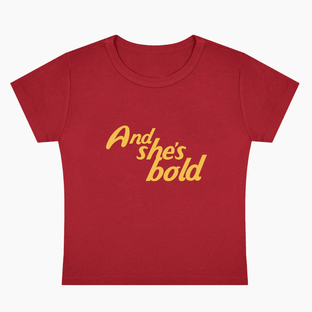 And She's Bold Baby Tee
