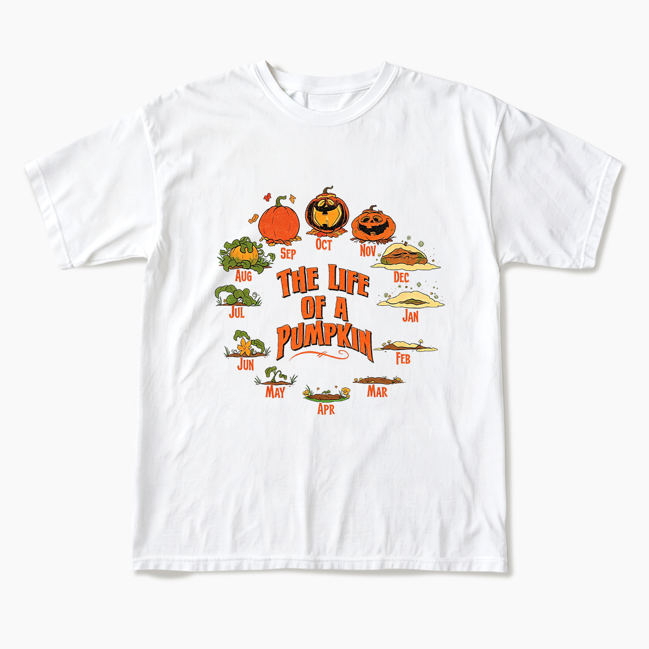 The Life of A Pumpkin Halloween T Shirts
