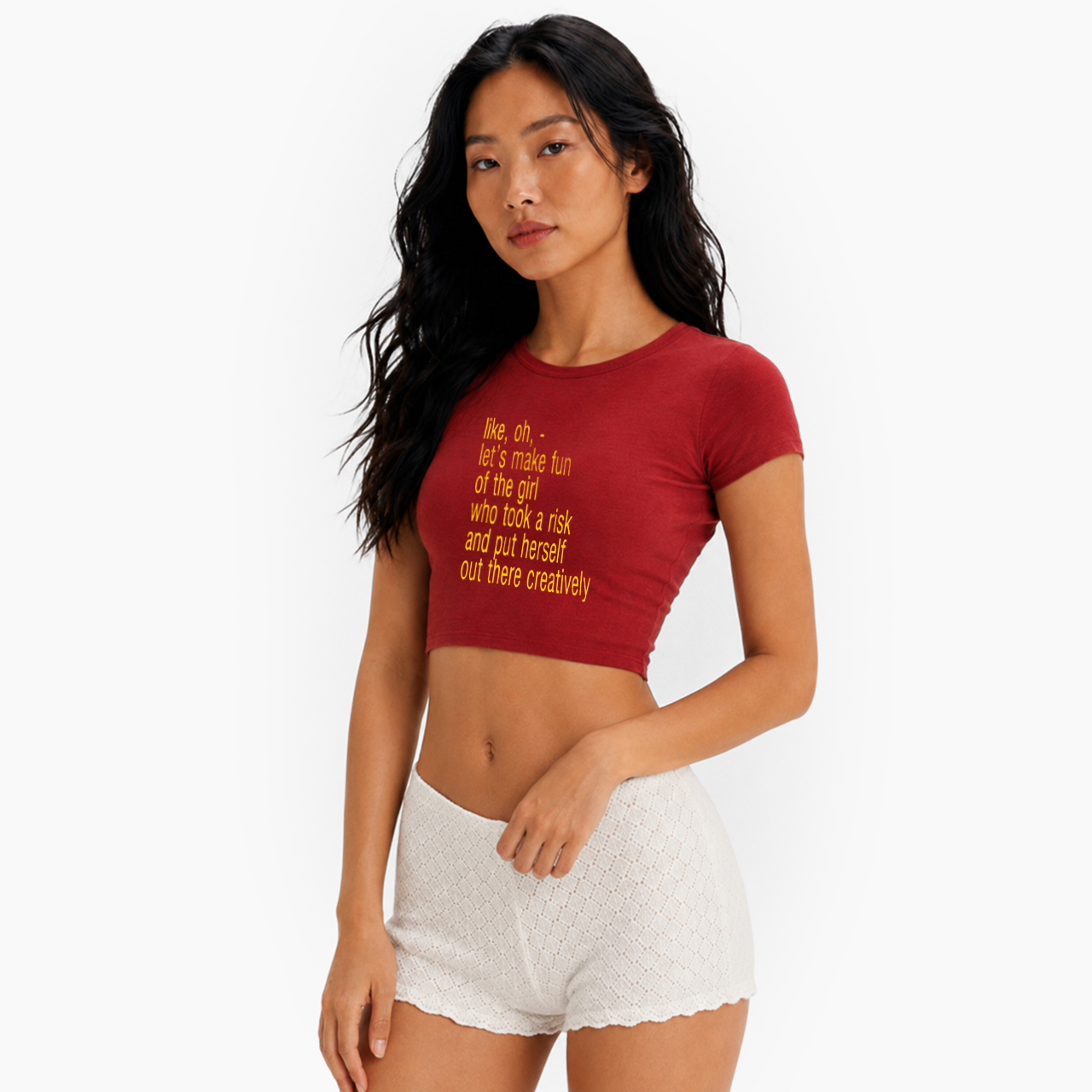 Girls Being Creative Baby Tee
