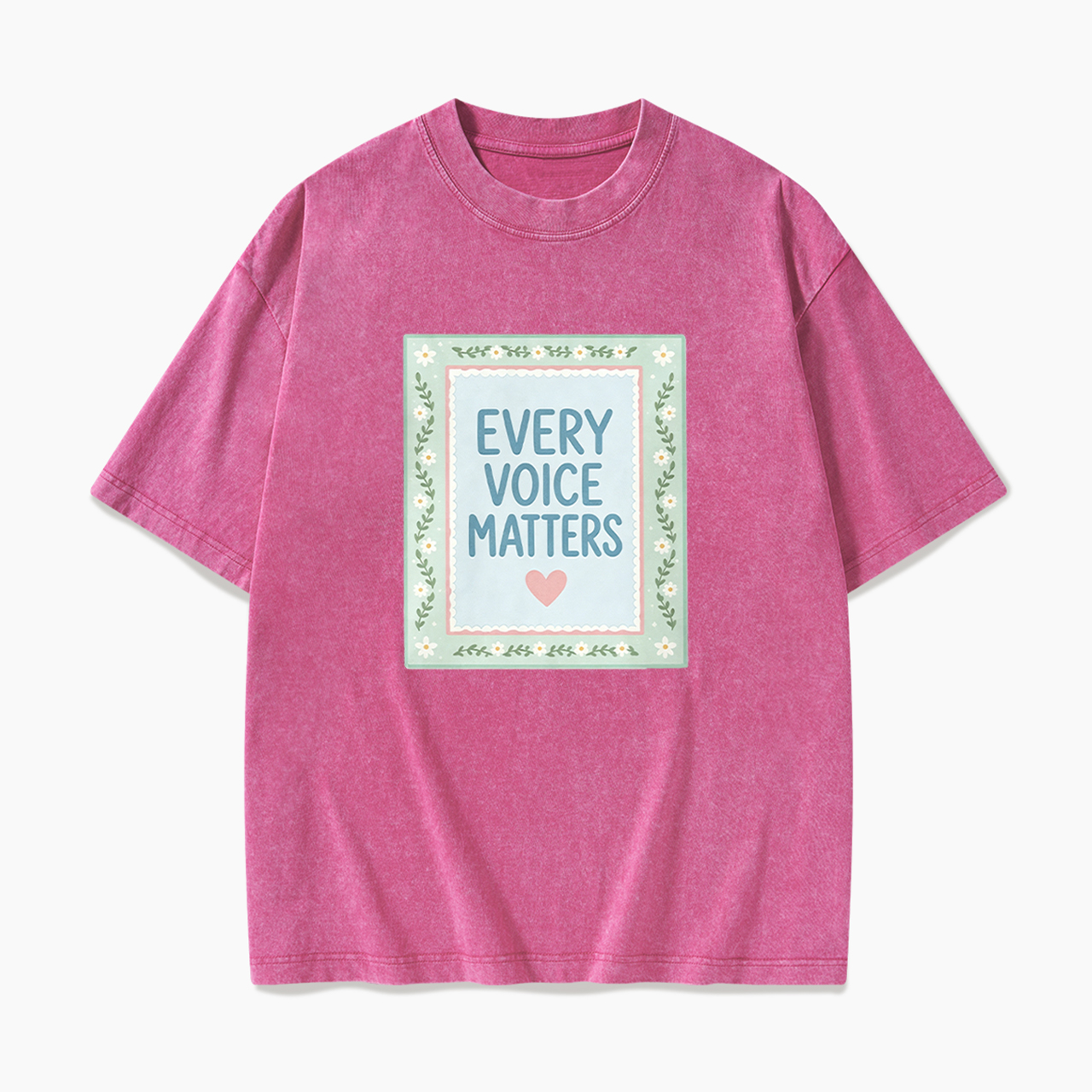 Every Voice Matters Washed Tees