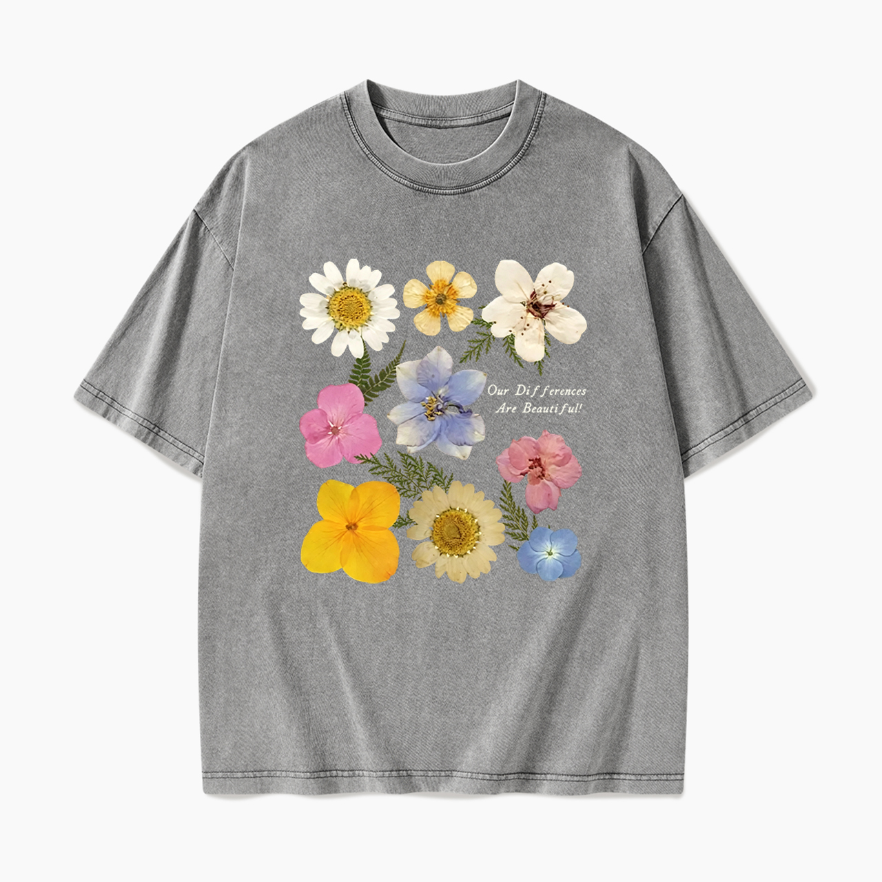 Our Differences Are Beautiful Washed Tees