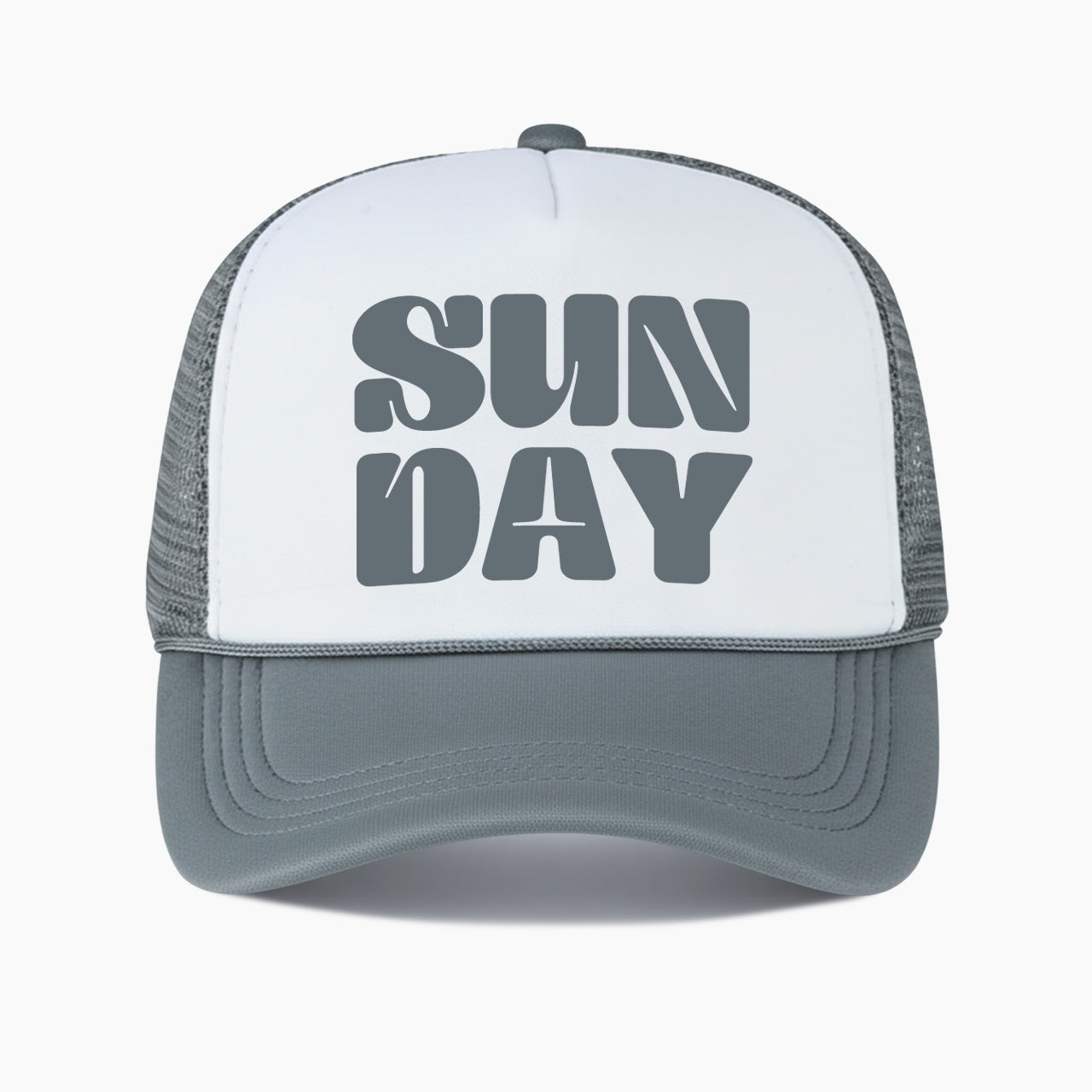 Sunday Colorblock Trucker Hat