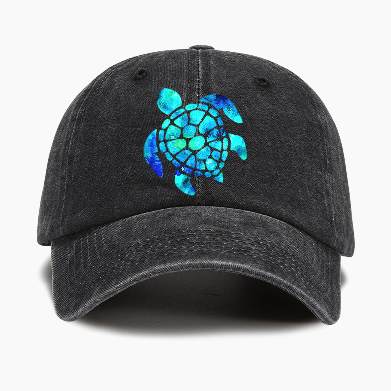 Sea Turtle Washed Baseball Cap